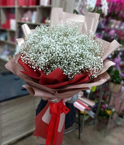 Букет цветов из: Гипсофила в Супонево
