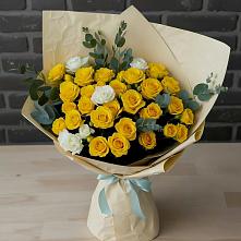 Букет цветов из:  Розы в Супонево