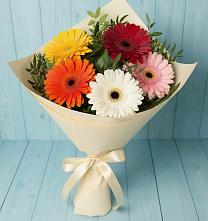 Букет цветов из:  Герберы в Супонево