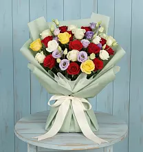 Букет цветов из:  Розы в Супонево