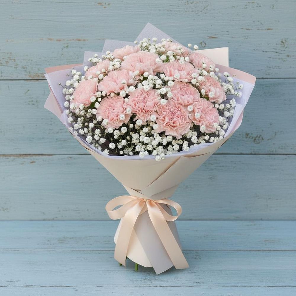 Букет цветов из: Гвоздики в Супонево