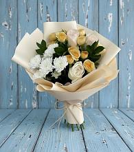Букет цветов из:  Розы и Хризантемы #REPLACE_PRED# Супонево
