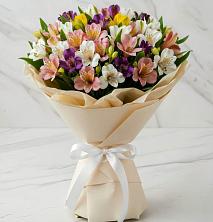 Букет цветов из:  Альстромерии в Супонево