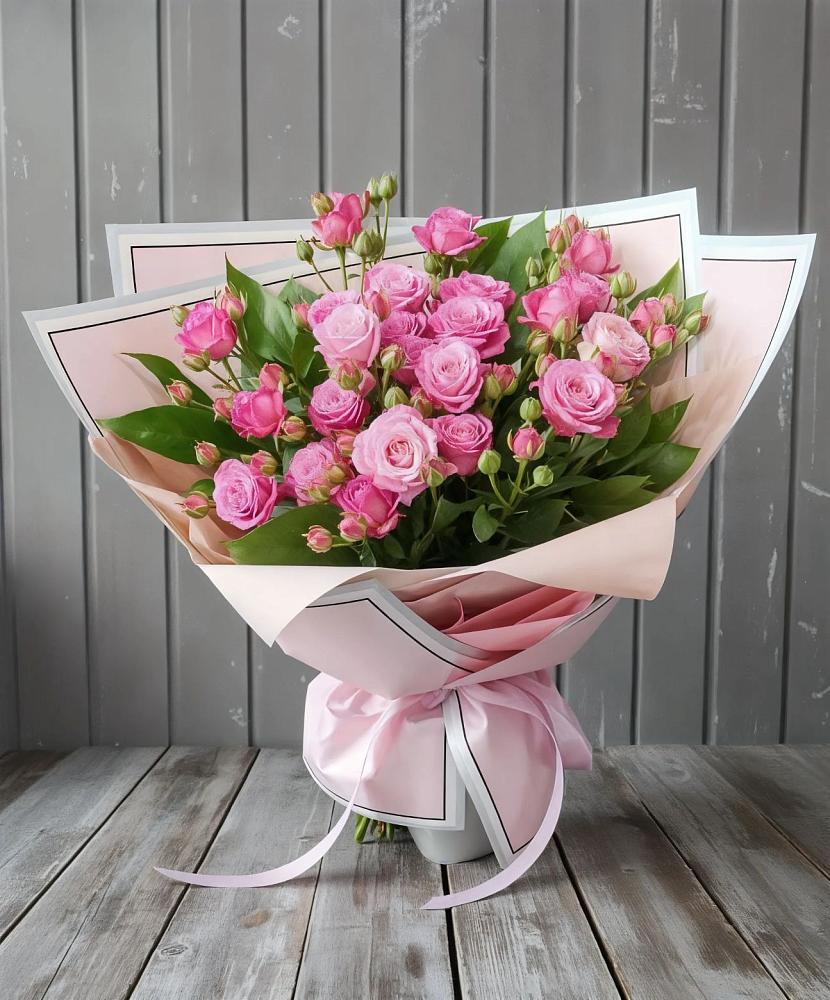 Букет Розовый кустик в Супонево