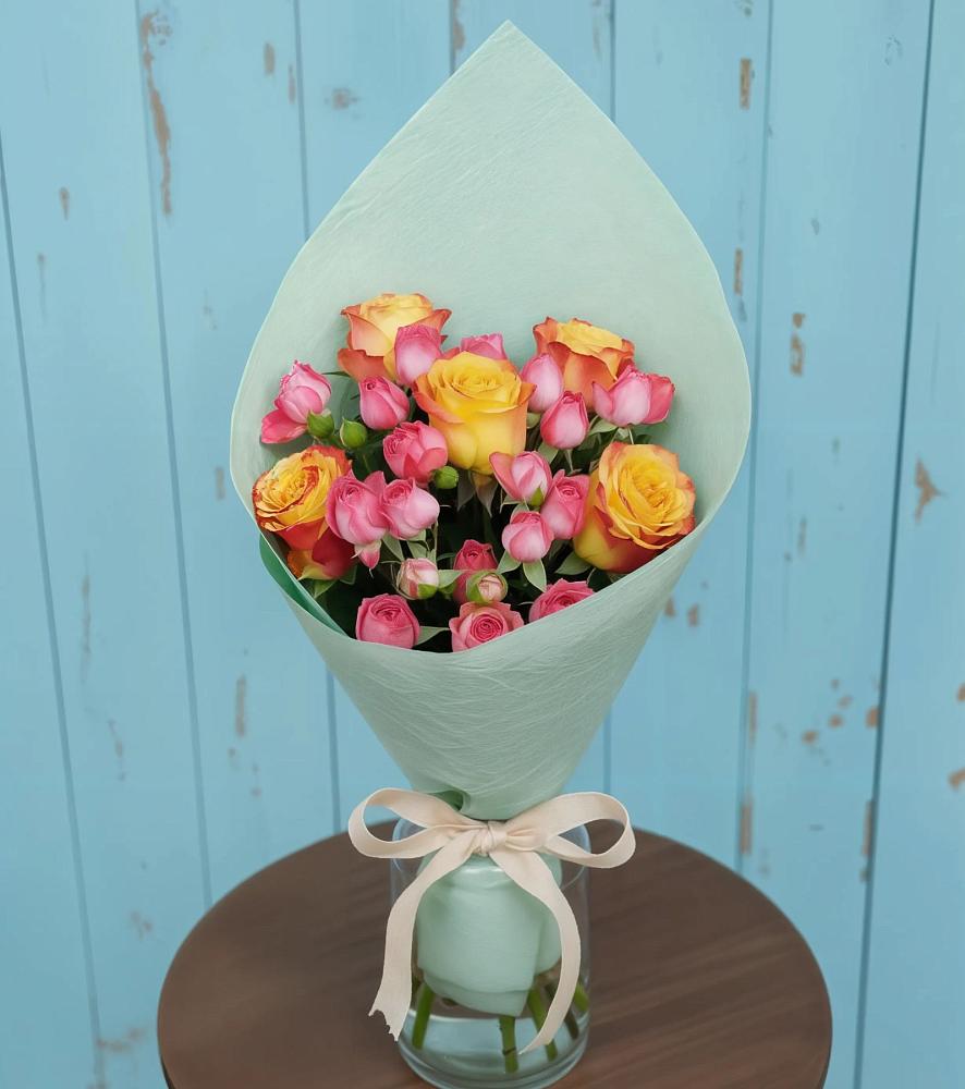 Букет цветов из: Розы в Супонево