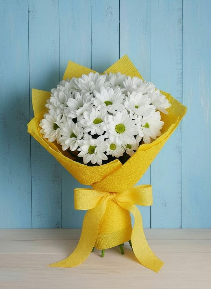 Букет цветов из: Хризантемы в Супонево