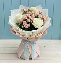 Букет цветов из:  Розы в Супонево