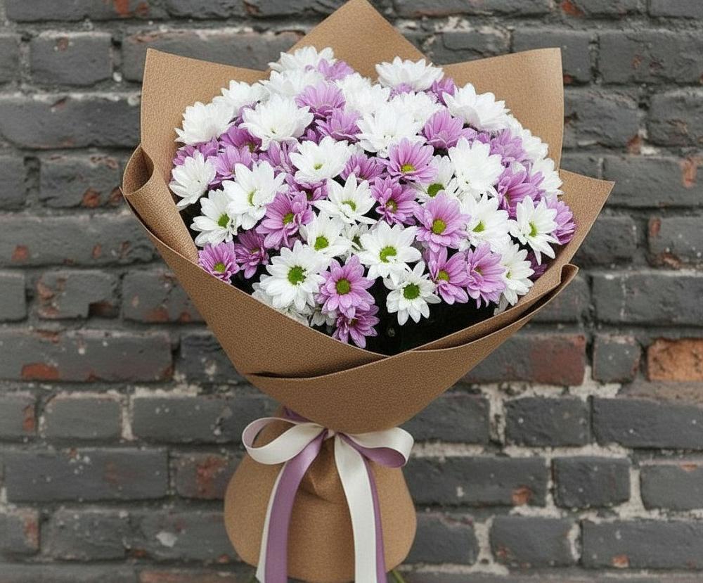 Букет цветов из: Хризантемы в Супонево