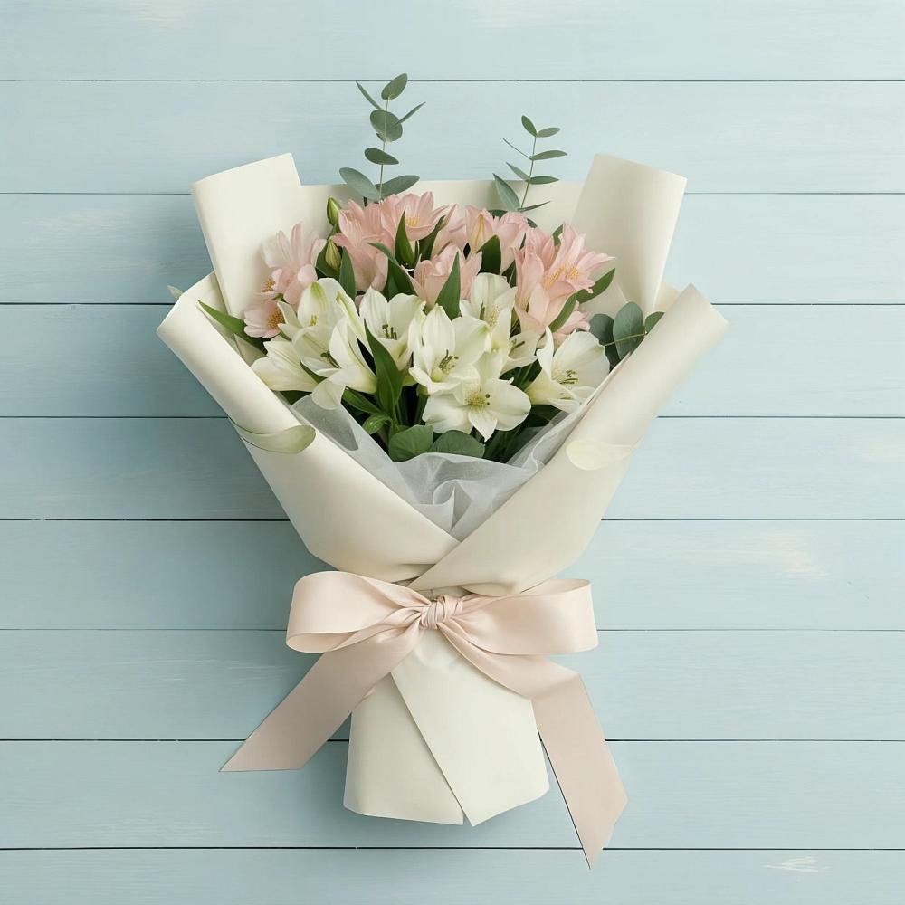 Букет цветов из: Альстромерии в Супонево