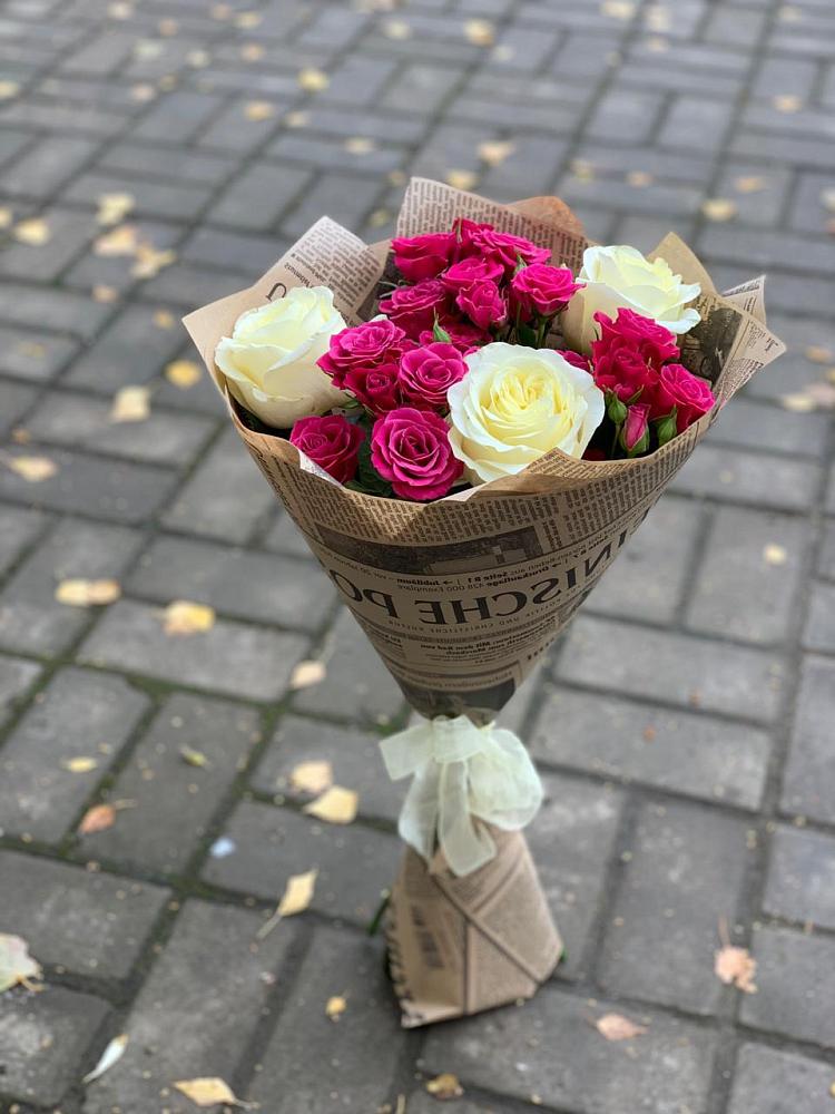 Букет цветов из: Розы в Супонево