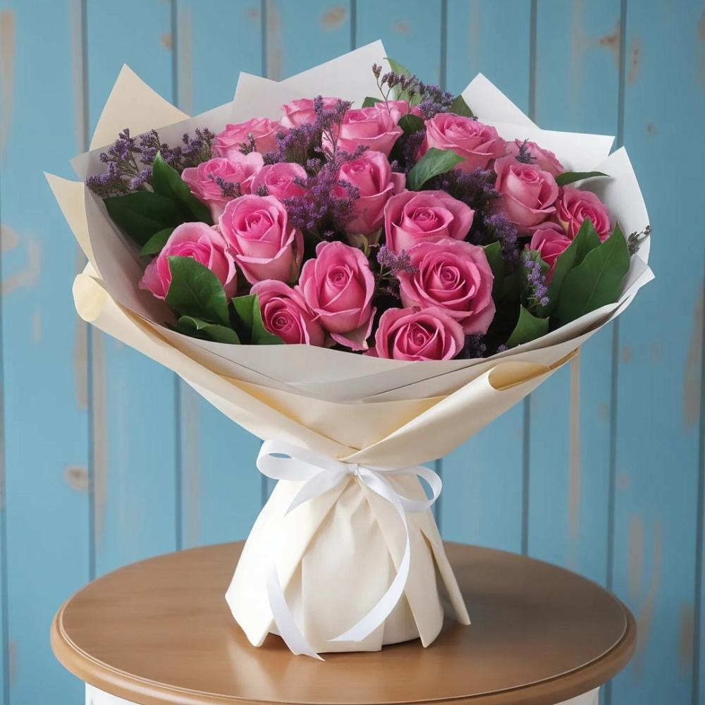 Букет цветов из: Розы в Супонево