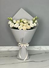 Букет цветов из:  Розы и Лизиантусы в Супонево